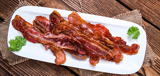 Bacon stripes (fried) – Miffy's Foods